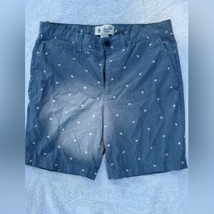 Original Penguin Gray Patterned Men Shorts